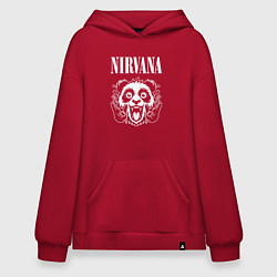 Худи оверсайз Nirvana rock panda