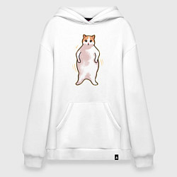 Худи оверсайз Кот танцует - мем