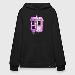 Худи оверсайз Pink tardis