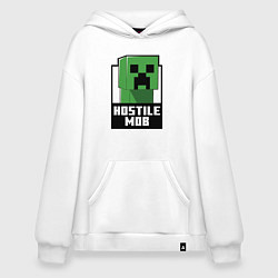 Худи оверсайз Minecraft hostile mob