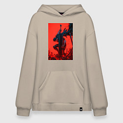 Худи оверсайз Берсерк Гатс Драгонслейер