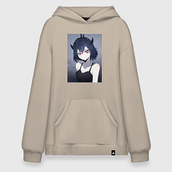 Худи оверсайз Чёрный клевер Секре Сваллотейл Неро