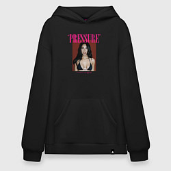 Толстовка-худи оверсайз Pressure Megan Fox, цвет: черный