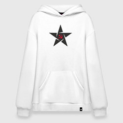 Худи оверсайз Black star USSR