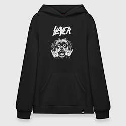 Худи оверсайз Slayer rock dog