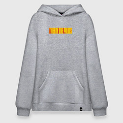 Толстовка-худи оверсайз Twenty one pilots - color logo, цвет: меланж