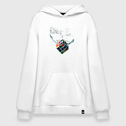 Худи оверсайз Рубик в воде