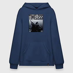 Толстовка-худи оверсайз Timeless, цвет: тёмно-синий