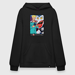 Худи оверсайз Ghostbusters - Egon and goblin