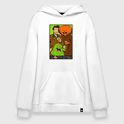 Худи оверсайз Ghostbuster - Peter Slimer Pumpkinhead