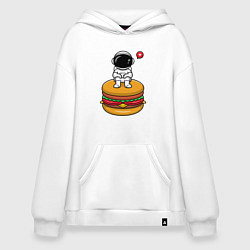 Худи оверсайз Космический гамбургер