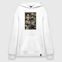 Толстовка-худи оверсайз The matrix, цвет: белый
