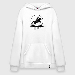 Худи оверсайз Скакун в круге