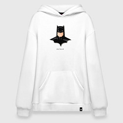 Толстовка-худи оверсайз Batman comics, цвет: белый