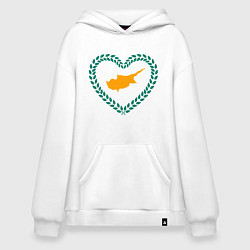 Худи оверсайз Кипр в сердце