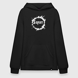 Худи оверсайз Японский круг
