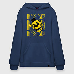 Толстовка-худи оверсайз It's me Freddy, цвет: тёмно-синий