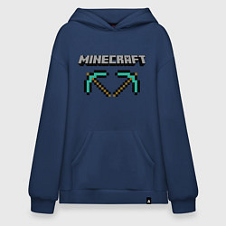 Толстовка-худи оверсайз Minecraft Hero, цвет: тёмно-синий