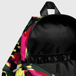Детский рюкзак Камуфляж: контраст цветов, цвет: 3D-принт — фото 2