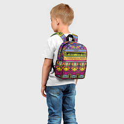 Детский рюкзак Мексика, цвет: 3D-принт — фото 2