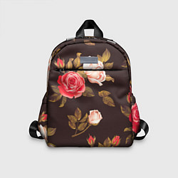 Детский рюкзак Мотив из роз, цвет: 3D-принт