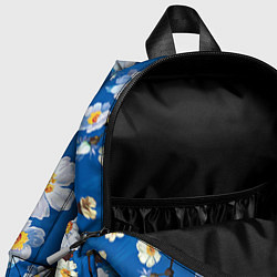 Детский рюкзак Цветы ретро 5, цвет: 3D-принт — фото 2