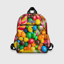 Детский рюкзак Сладкие конфетки, цвет: 3D-принт