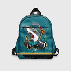 Детский рюкзак San Jose Sharks цвета 3D-принт — фото 1