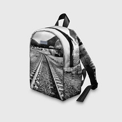 Детский рюкзак Железная дорога, цвет: 3D-принт — фото 2