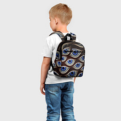 Детский рюкзак Глазоед много зрачков, цвет: 3D-принт — фото 2