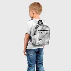 Детский рюкзак Мудрый лев, цвет: 3D-принт — фото 2