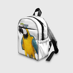 Детский рюкзак Попугай ара, цвет: 3D-принт — фото 2