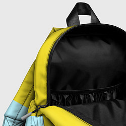 Детский рюкзак Черный кот выглядывает, цвет: 3D-принт — фото 2