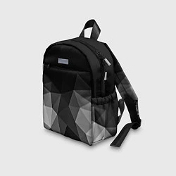 Детский рюкзак Abstract gray, цвет: 3D-принт — фото 2