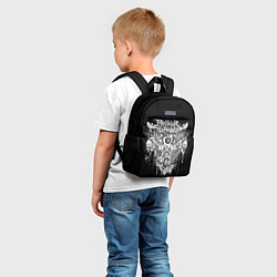Детский рюкзак Dethklok Skeletons, цвет: 3D-принт — фото 2