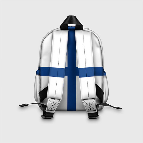 Детский рюкзак Флаг Финляндии / 3D-принт – фото 2