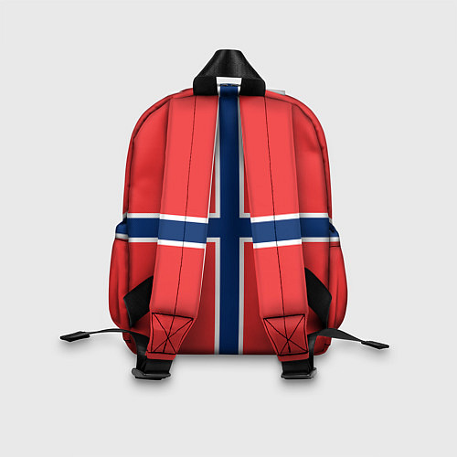 Детский рюкзак Флаг Норвегии / 3D-принт – фото 2