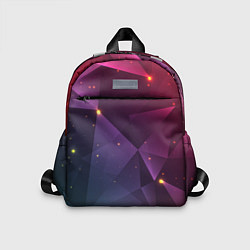 Детский рюкзак Colorful triangles, цвет: 3D-принт