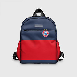 Детский рюкзак Bayern Munchen - Red-Blue FCB 2022 NEW, цвет: 3D-принт