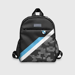 Детский рюкзак BMW: Pixel Military, цвет: 3D-принт