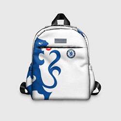 Детский рюкзак FC Chelsea: White Lion, цвет: 3D-принт