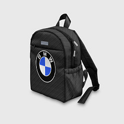 Детский рюкзак BMW CARBON БМВ КАРБОН, цвет: 3D-принт — фото 2