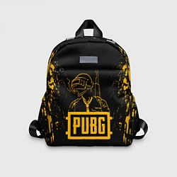 Детский рюкзак PUBG: Black Soldier, цвет: 3D-принт