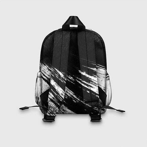 Детский рюкзак Белый и черный / 3D-принт – фото 2