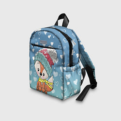 Детский рюкзак Зимняя лисичка, цвет: 3D-принт — фото 2
