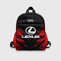 Детский рюкзак Lexus: Red Anger, цвет: 3D-принт
