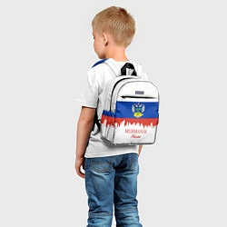 Детский рюкзак Murmansk: Russia, цвет: 3D-принт — фото 2