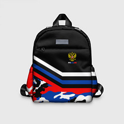 Детский рюкзак Россия: Камуфляж, цвет: 3D-принт