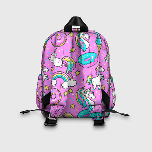 Детский рюкзак Сказочные единороги / 3D-принт – фото 2