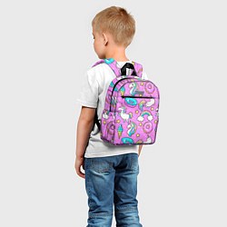 Детский рюкзак Сказочные единороги цвета 3D-принт — фото 2